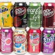 Импортная газировка из США (Dr. Pepper, Fanta, Coca-Cola, Sunkist, Big, Hawaiian Punch)