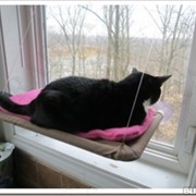 Лежанка подвесная для кошек Теплое местечко фото