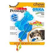 Petstages игрушка для собак мелких пород ОРКА косточка+гантелька 7см фото