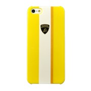 Крышка Lamborghini Gallardo для iPhone 5 жёлтая фото