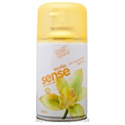 Освежитель воздуха Sense 2v1 Vanilla aromatherapy (доливка), Well Done, 250 мл. фото