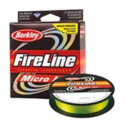 Плетеный шнур Berkley Fireline Micro Ice 0.10мм 45м Green фото