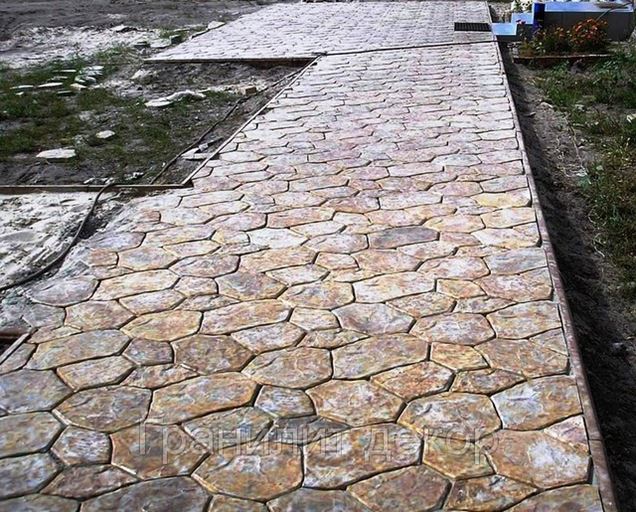 Тротуарная Плитка Каменный Цветок Купить