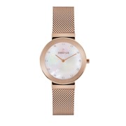 Женские часы ES6563FE.420 на стальном браслете с розовым IP покрытием с минеральным стеклом фотография