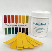 Индикаторные pH полоски 1-14 (лакмусовая бумага) AquaTest 100шт