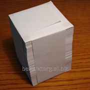 Блок бумаги для заметок 8,5*8,5*9 фото