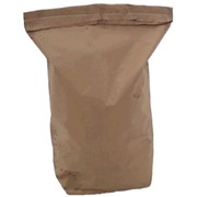 Упаковка под уголь: двухслойный крафт-мешок с этикеткой, без ручки фотография