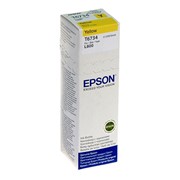 Контейнер с чернилами Epson C13T67344A Yellow original фотография