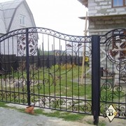 Кованые ворота и калитки в Житомире и Житомирской области фото