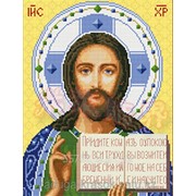 Картина стразами Христос Спаситель - 40х50см фотография