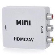 Конвертор-переходник из HDMI в AV (HDMI2AV) Белый фотография