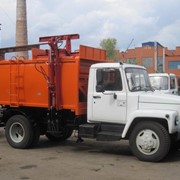 Автомобили коммунальные мусоровозы. Мусоровоз СБЗ-7, 5 . ГАЗ-3309