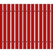 Забор из штакетника металлического МШ-1 фото