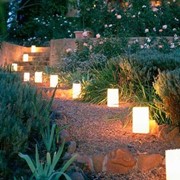 Декоративное освещение сада