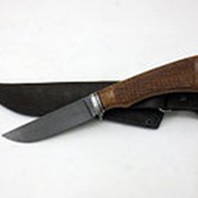 Нож дамаск “Лис“ (р.р.) фото