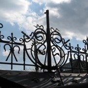 Конек кровельный кованый