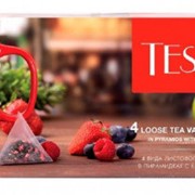 Набор чая Tess в пирамидках с керамической кружкой фотография