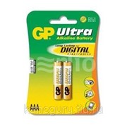 Батарейки, аккумуляторы GP Батарейка LR-03 (ААА) GP Ultra Alkaline, блистер, цена за 1 шт фото