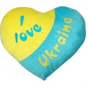 Постель Тигрес Подушка-сердце Я люблю Украину фото