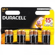 Батарейка AA Duracell LR6-8BL Basic (8шт)