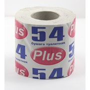 Туалетная бумага «Plus 54» (72 шт/упак), арт. 1365