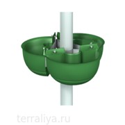 Конструкция для вертикального озеленения на столб d150 для 3 шт вазонов Лилия 6/2