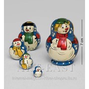 Матрешка 5м Снеговик мал. СП МР-20/42 фото