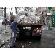Вывоз снега, грузчики фото