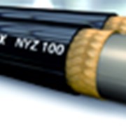 Термопластичный шланг высокого давления (РВД) в виде сдвоенного шланга - NYZ 100/200.Трубопроводы высокого давления в системах смазки. Сельскохозяйственные машины.на роликовых механизмах. Гидроусилитель руля.
