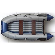 Надувная моторная лодка ФЛАГМАН-280 синяя/серая