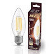 Лампа сд FILAMENT свеча C37 E27 5W, 4000K, DECO Premium, холодный свет фотография