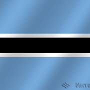 Флаг национальный Ботсвана фото