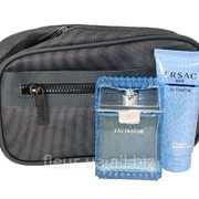 Versace Man Eau Fraiche НАБОР (3) EDT100+S/G100+сумка фото