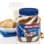 Mister Choc. Choco Duo Шоколадно-ореховая паста nutella фотография
