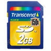 Карта памяти Secure Digital (SD) Transcend 2GB 150x