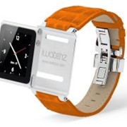 Чехол-ремень Timepiece Collection iWatchZ Leather для iPod Nano 6 orange фото
