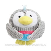 Игрушка для собак мягкая Птица, серая, 13х13.5cм EBI фото