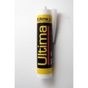 Герметик Ultima U силиконовый коричневый универсальный 280мл. фото