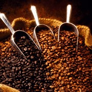 Кофе ароматизированный свежеобжаренный (в зернах) фотография