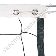 Сетка волейбольная простая, с обшивом винил кожей, д-р шнура 3,5 мм. фото