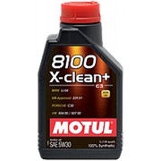 Моторное масло MOTUL 8100 X-clean+ 5W-30 1 л 106376 фотография