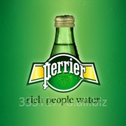 Минеральная газированная вода Perrier(Перрье) в стеклянной бутылке, 0.33 л и 0.75 л