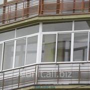Алюминиевое остекление балконов из алюминиевого профиля