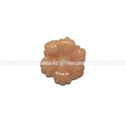 Кулон Цветочек Медовый Сердолик 1300931 фото