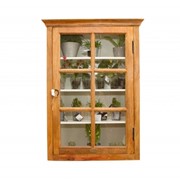 Шкаф со стеклянными дверцами Традиция 50х75х19 см