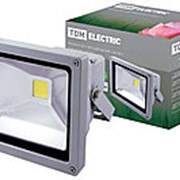 Прожектор светодиодный СДО20-1 20Вт, серый, TDM фото