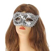 Карнавальная маска Венеция, цвет серебряный (Карнавальная маска «Венеция», цвет серебряный (Серебристый)) фото