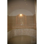 Турецкие бани (Хамам) из мрамора, оникса и мозаики фото