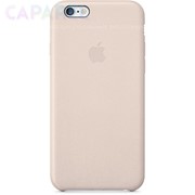 Оригинальный кожаный чехол Apple iPhone 6 (4.7) Leather Case Soft Pink (MGR52ZM/A) фотография