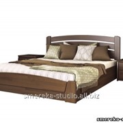 Кровать с подъемным механизмом Селена-Аури - бук, массив фото
